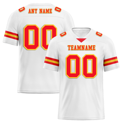 Custom White Classic Style Personalized Authentic Football Jersey FBJ02-bd0a70bd