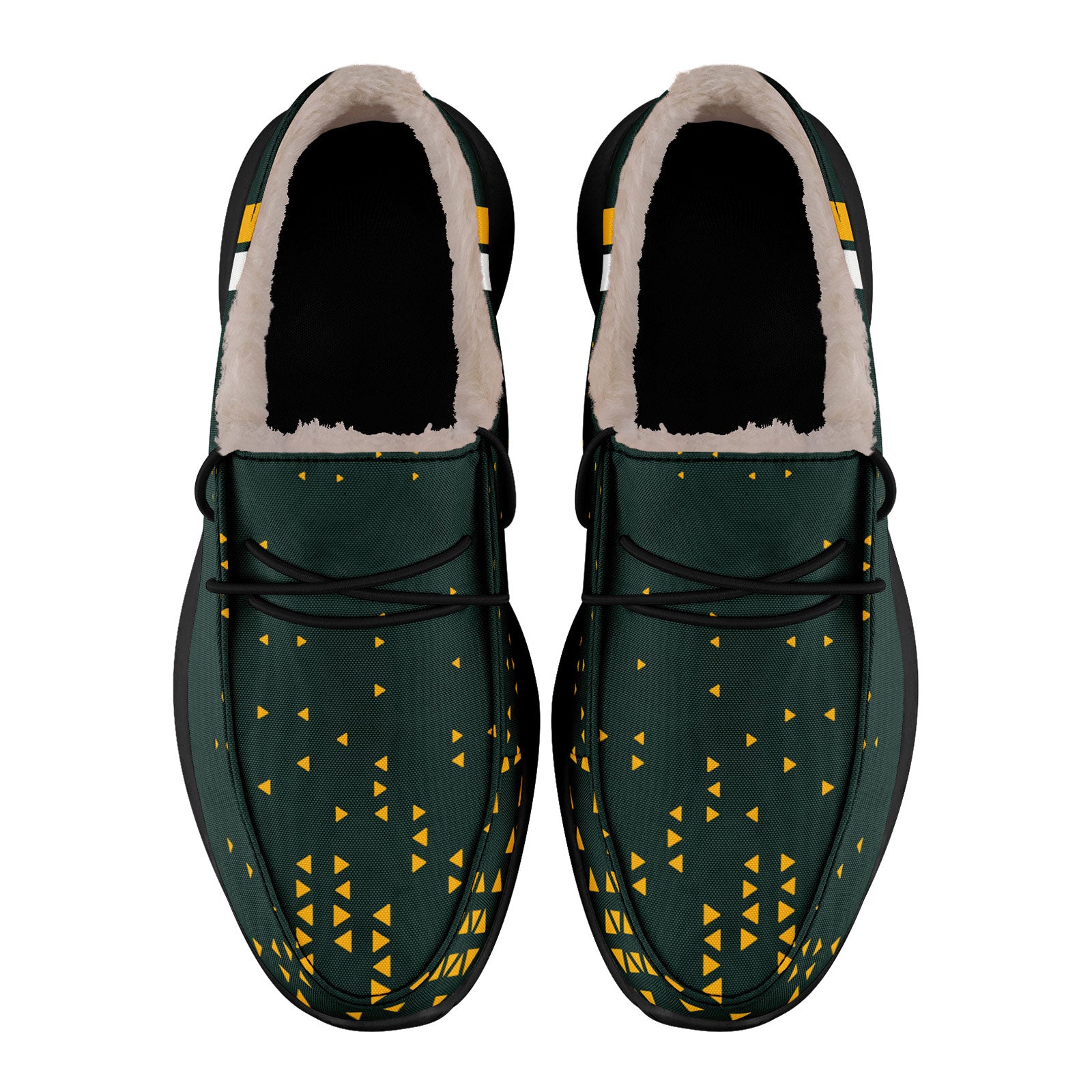 Custom Green Yellow Green Bay Shoes Personalized Sneaker FN042-D020279-13