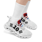Custom South Korea 2026 World Cup Sneakers DIY Country Flag Running Shoes Lightweight Sport Shoes Gift for Football Fans Personalized Team Name and Logo FN003-F009054-1