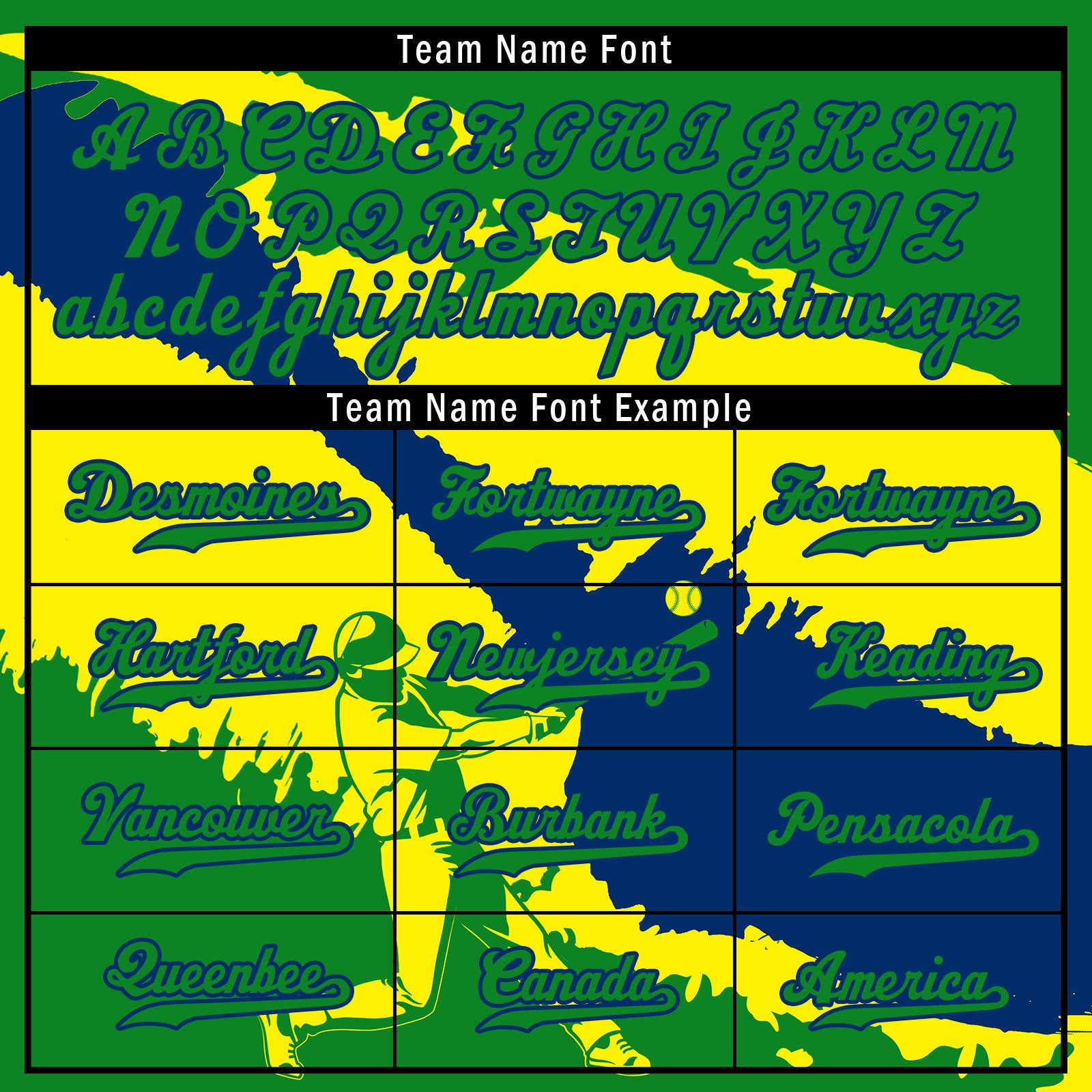 Custom Green Navy Blue Light Yellow Brazilian Flag Personalized Authentic Baseball Jersey BSBJ01-E06022-5