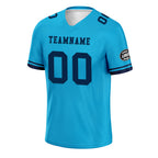 Custom Blue Tennessee Football Jersey and Firesoul Sports Shoes Combo Offer Personalized Combo ZH-D020273-32