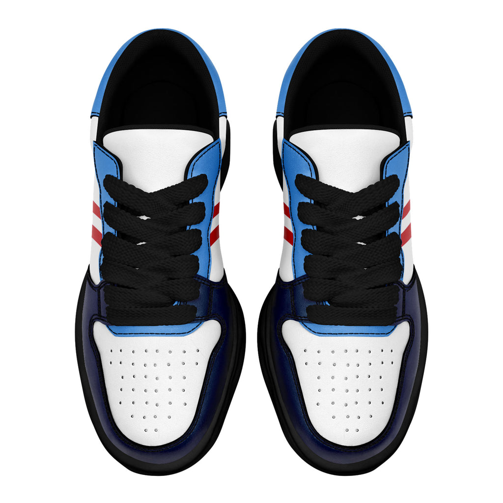 Custom Blue White Tennessee Shoes Personalized Sneaker FN032-D020389-32