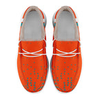 Custom Orange Green Miami Shoes Personalized Sneaker FN042-D020279-24