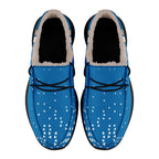 Custom Blue White Detroit Shoes Personalized Sneaker FN042-D020279-11