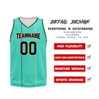 Custom Mint Green Black City Edition Personalized Sports Uniform Authentic Basketball Jersey BBJ01-D06101-4