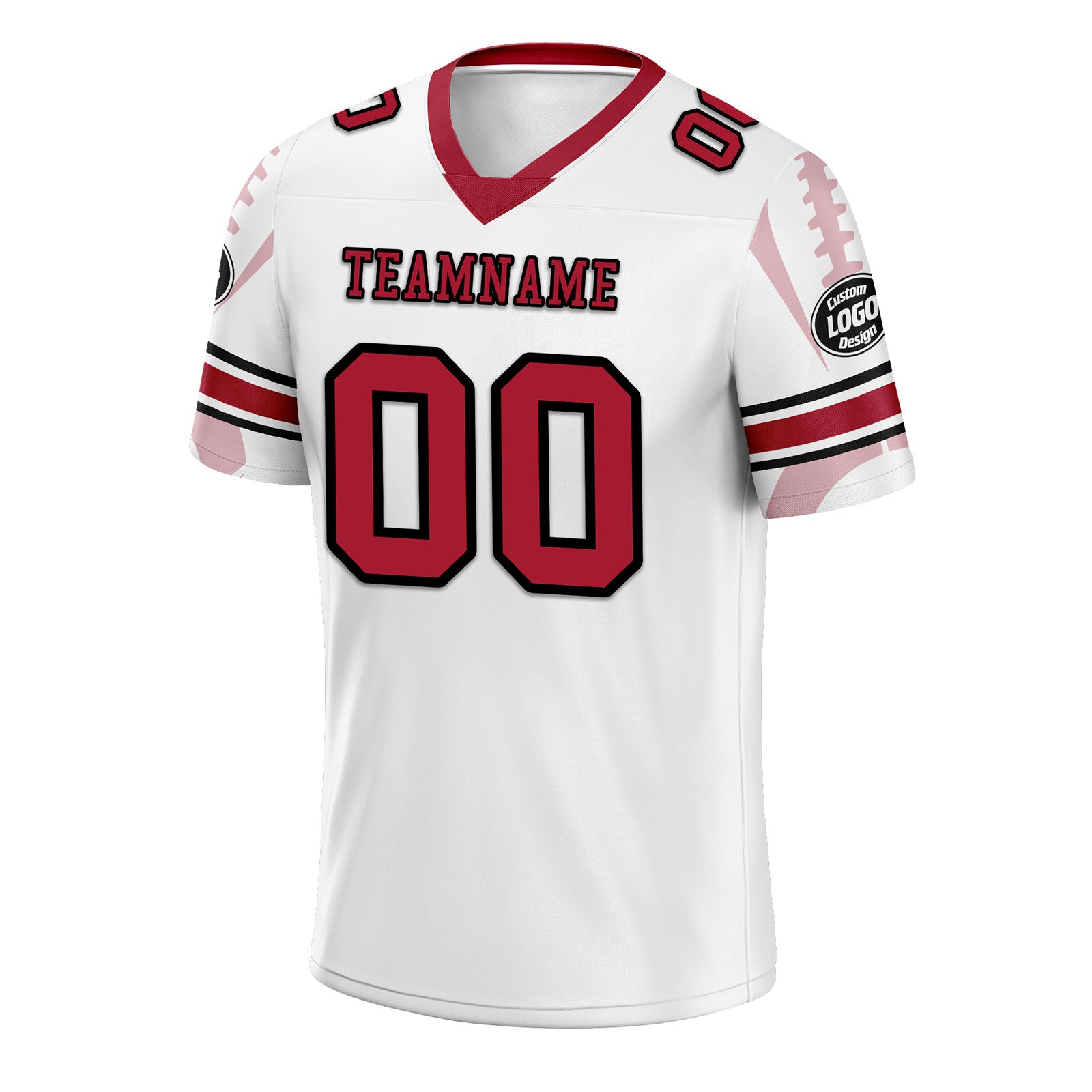 Custom White New York Personalized Authentic Football Jersey FBJ02-D025033-20