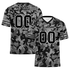 Custom Camo Personalized Authentic Football Jersey FBJ02-D06119