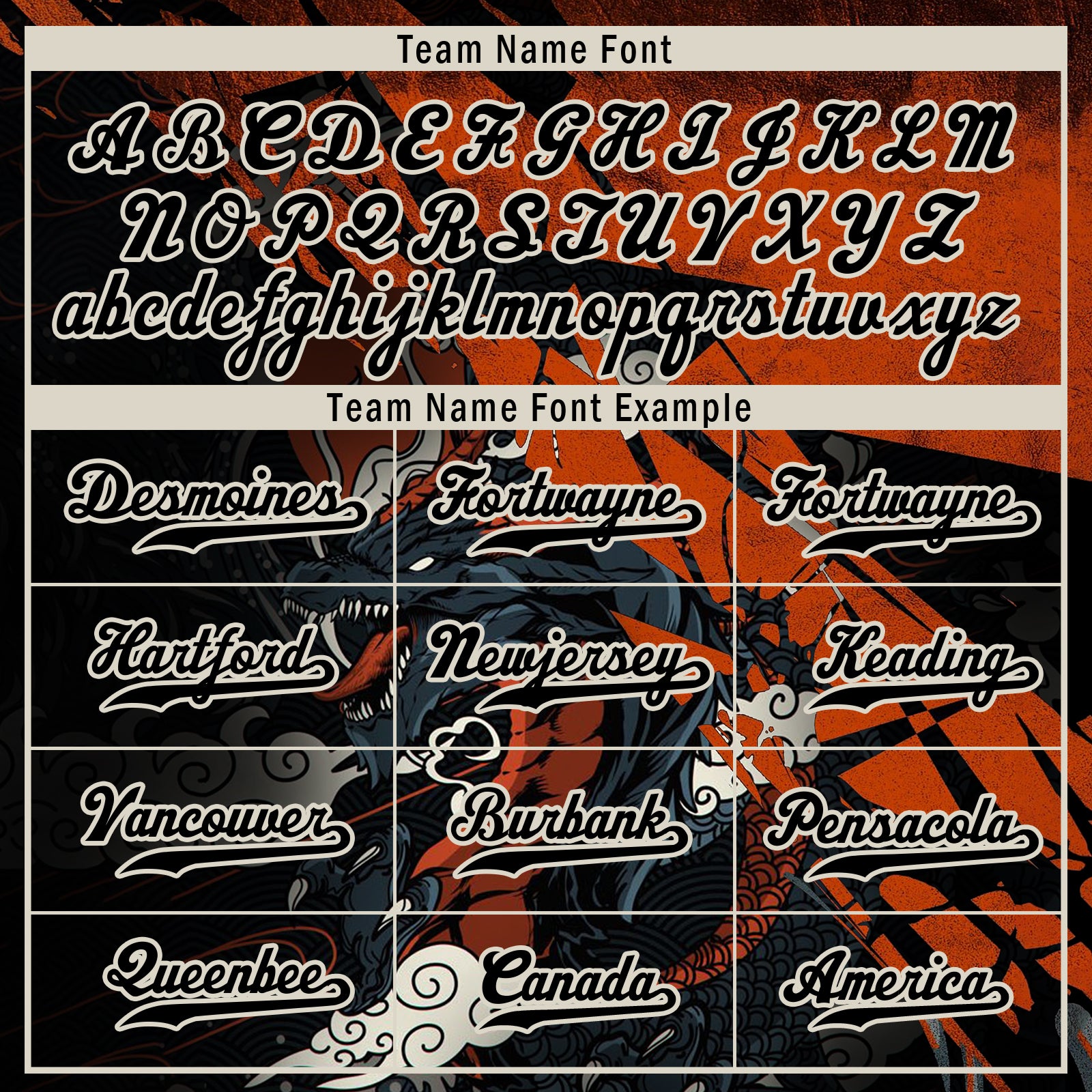 Custom Gothic Personalized Authentic Baseball Jersey BSBJ01-E06004
