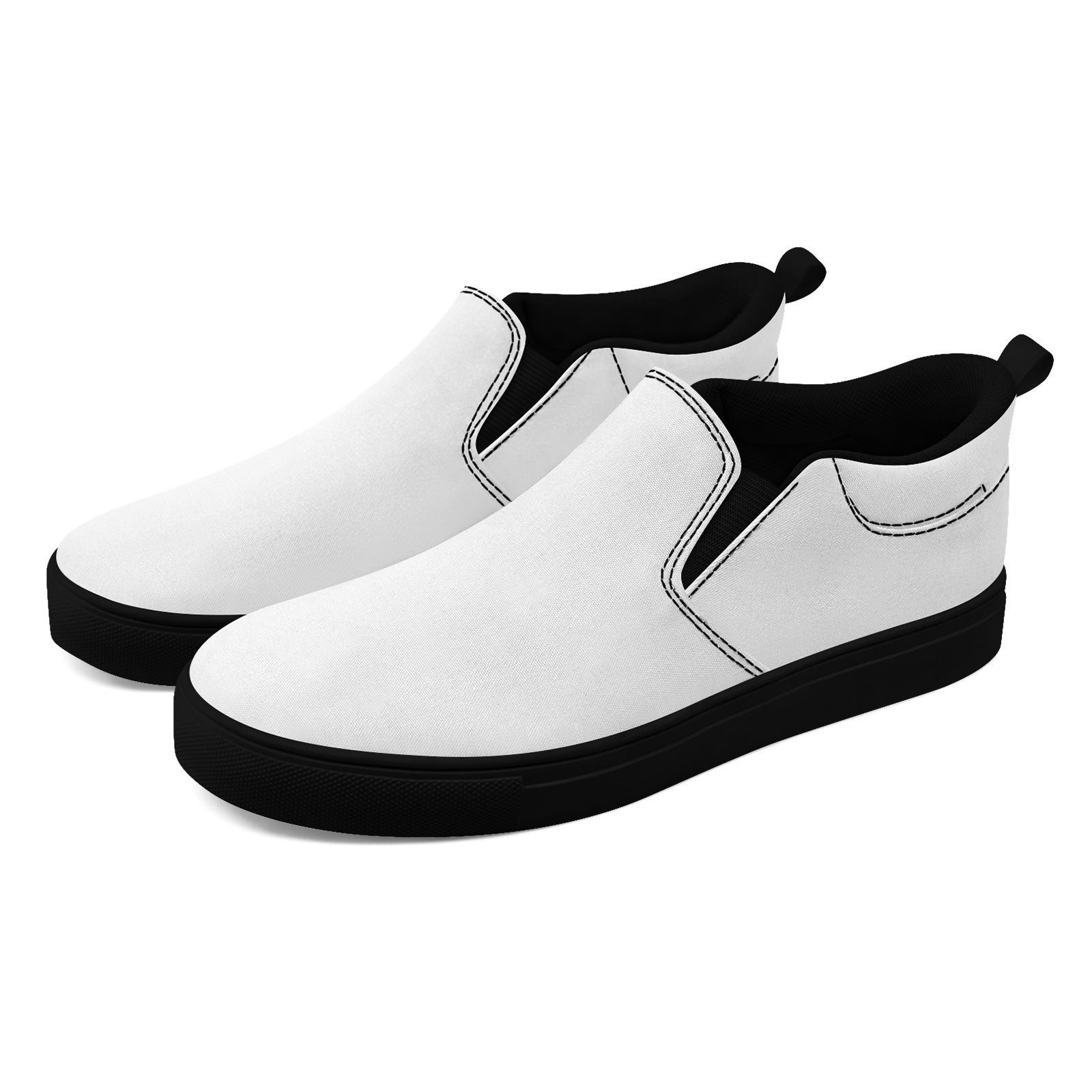 Custom Canvas Sneakers Personalized Slip On Shoes FN071-E028030-1