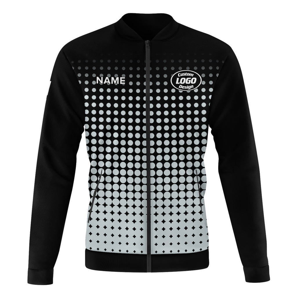 Custom Jacket Bomber Full-Snap Varsity Letterman Personalized Jacket PR092-D020346-3