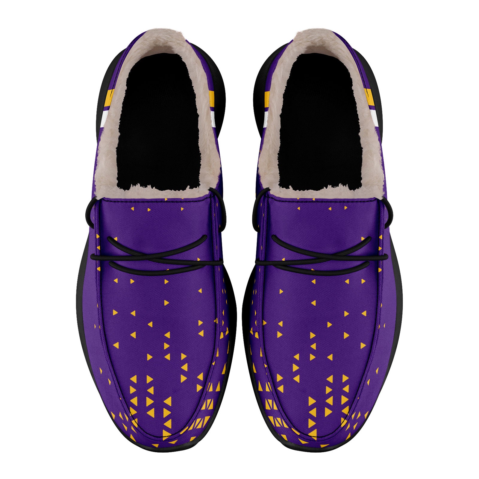 Custom Purple Yellow Minnesota Shoes Personalized Sneaker FN042-D020279-17