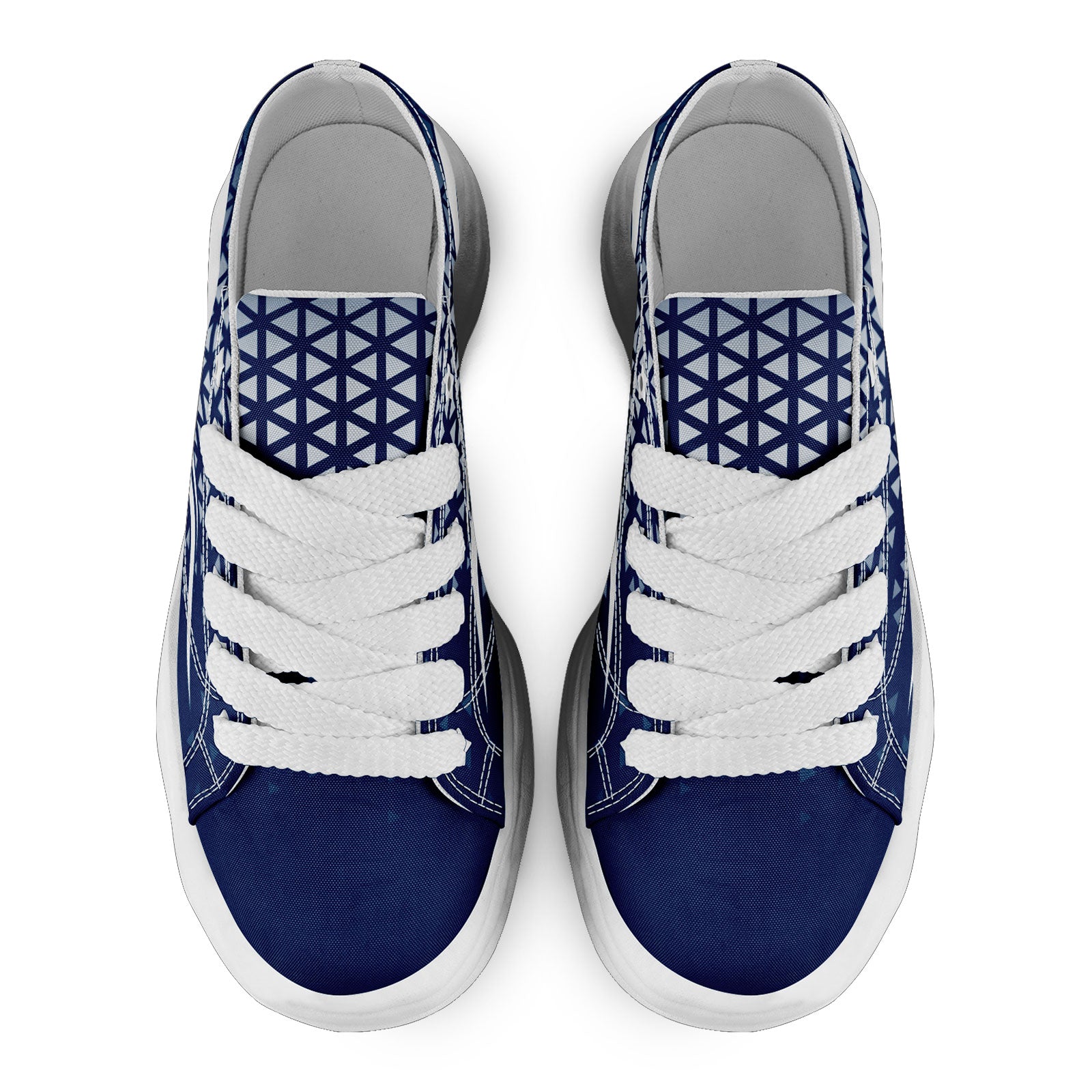Custom Blue White Indiana Football Jersey and Sports Shoes Combo Offer Personalized Combo ZH-D023031-14
