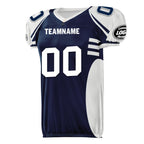 Custom Blue White Texas High-Performance American Football Jersey FBJ06-D023001-9