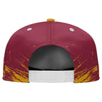 Custom Red Yellow Arizona MaxSoul Shoes and Hat Combo Offer Personalized Combo ZH-D020264-1