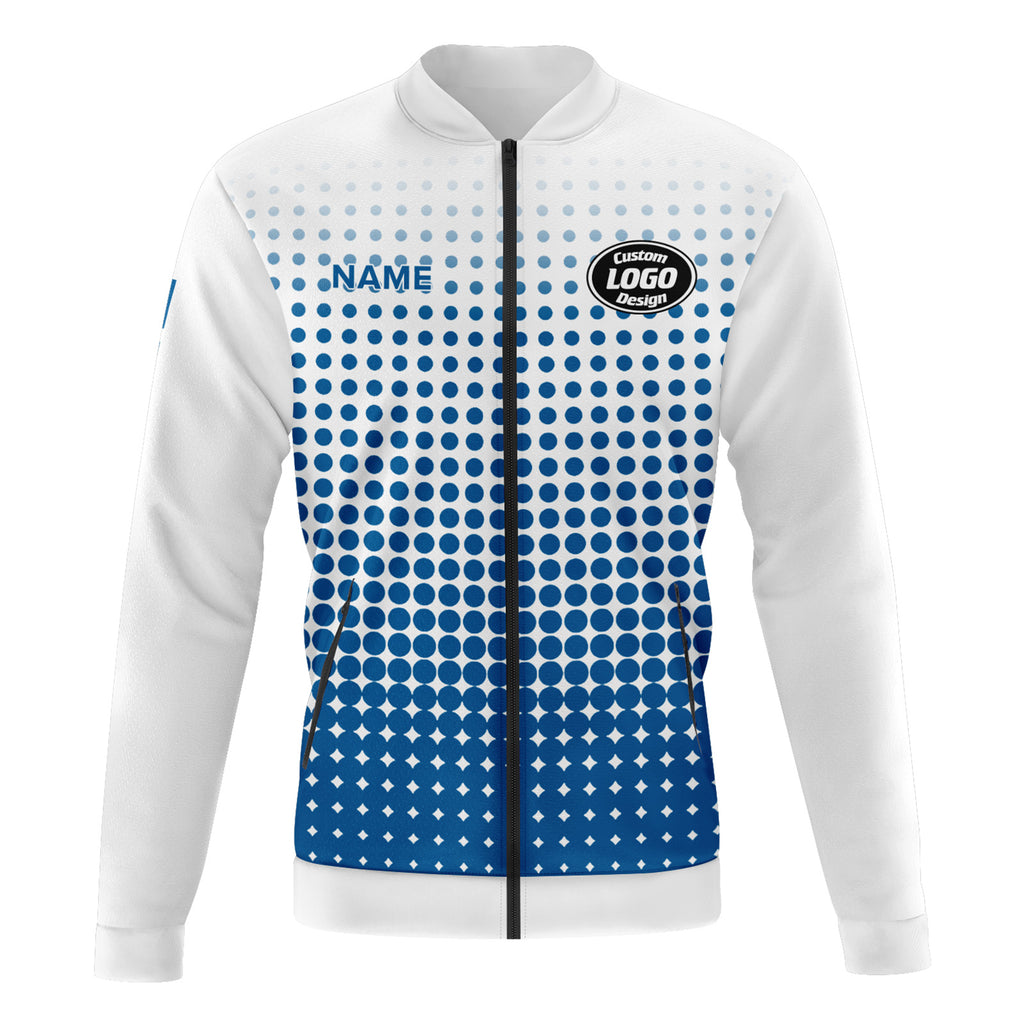 Custom Jacket Bomber Full-Snap Varsity Letterman Personalized Jacket PR092-D020346-7