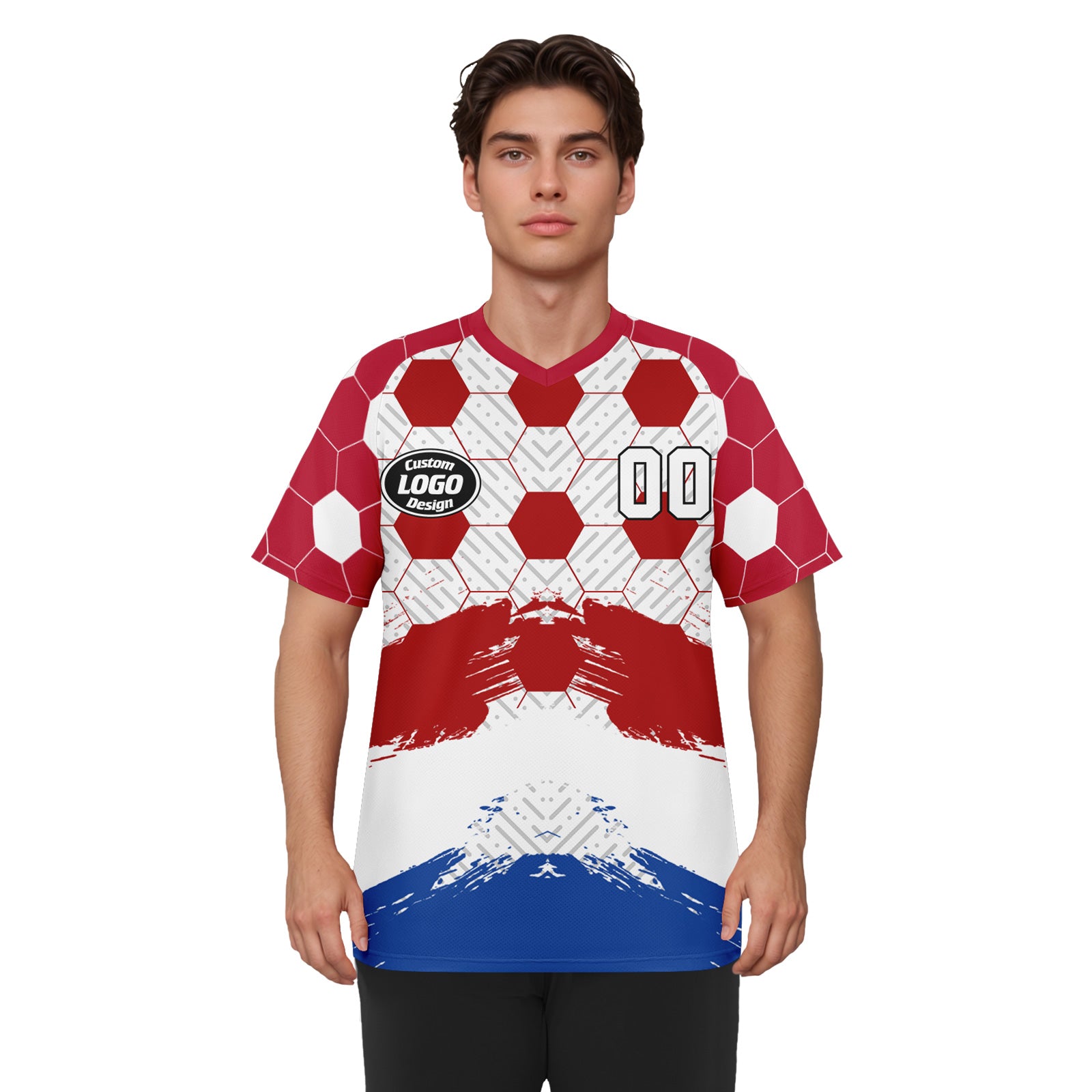 Custom France 2026 World Cup Football Shirt Customized Soccer Jersey for Fans Add Your Name & Number FZ190-F023107-10