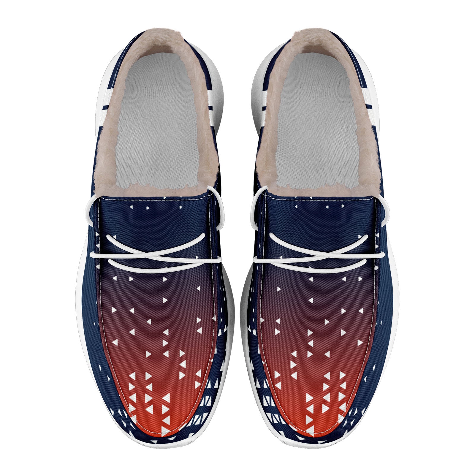 Custom Blue White Denver Shoes Personalized Sneaker FN042-D020279-10