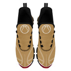 Custom Red Gold Maxsoul Shoes Personalized Sneaker FN003XD-D020391-16