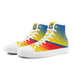 Custom Ecuador 2026 World Cup Sneakers DIY Country Flag Running Shoes Lightweight Sport Shoes Gift for Football Fans Personalized Team Name and Logo FN024-F009099-3