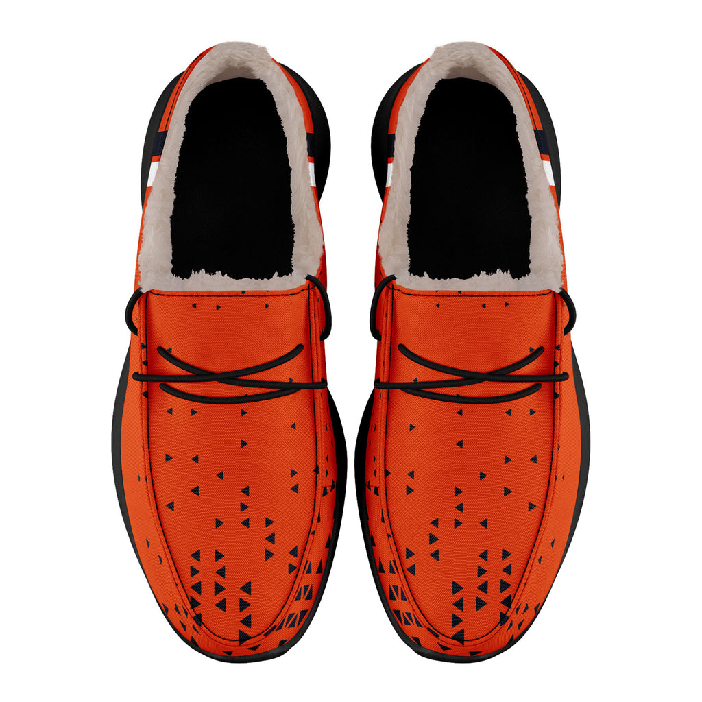 Custom Orange Blue Chicago Shoes Personalized Sneaker FN042-D020279-7