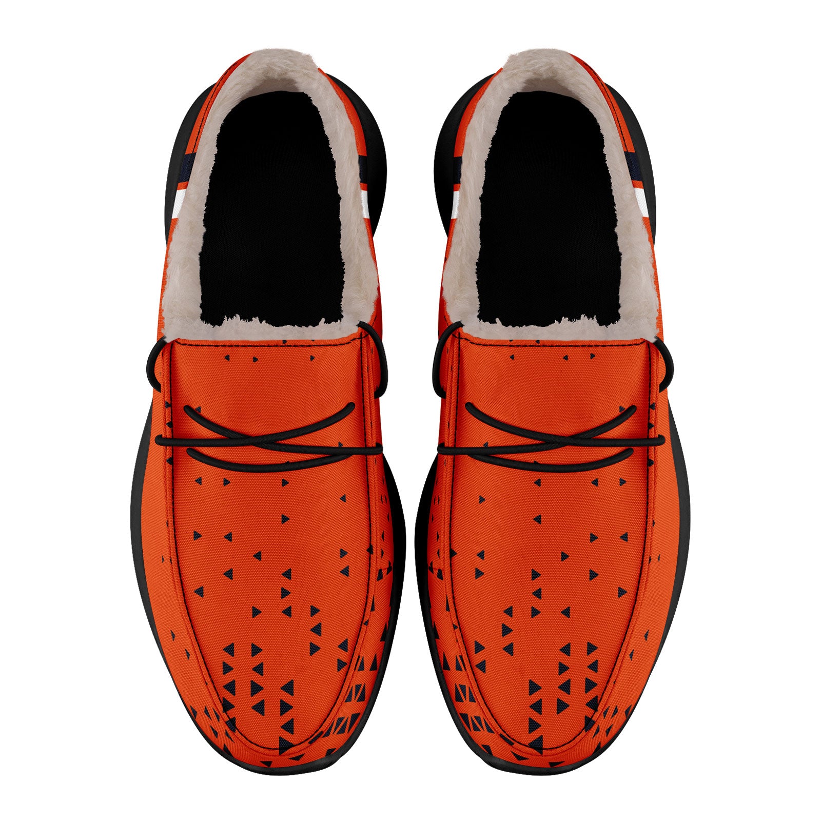 Custom Orange Blue Chicago Shoes Personalized Sneaker FN042-D020279-7
