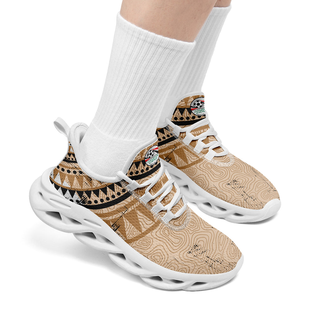 Custom Egypt 2026 World Cup Sneakers DIY Country Flag Running Shoes Lightweight Sport Shoes Gift for Football Fans Personalized Team Name and Logo FN003-F020041-5