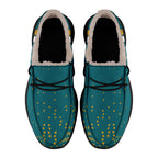 Custom Green Yellow Jacksonville Shoes Personalized Sneaker FN042-D020279-16