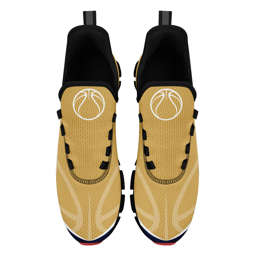 Custom Blue Yellow Maxsoul Shoes Personalized Sneaker FN003XD-D020391-12