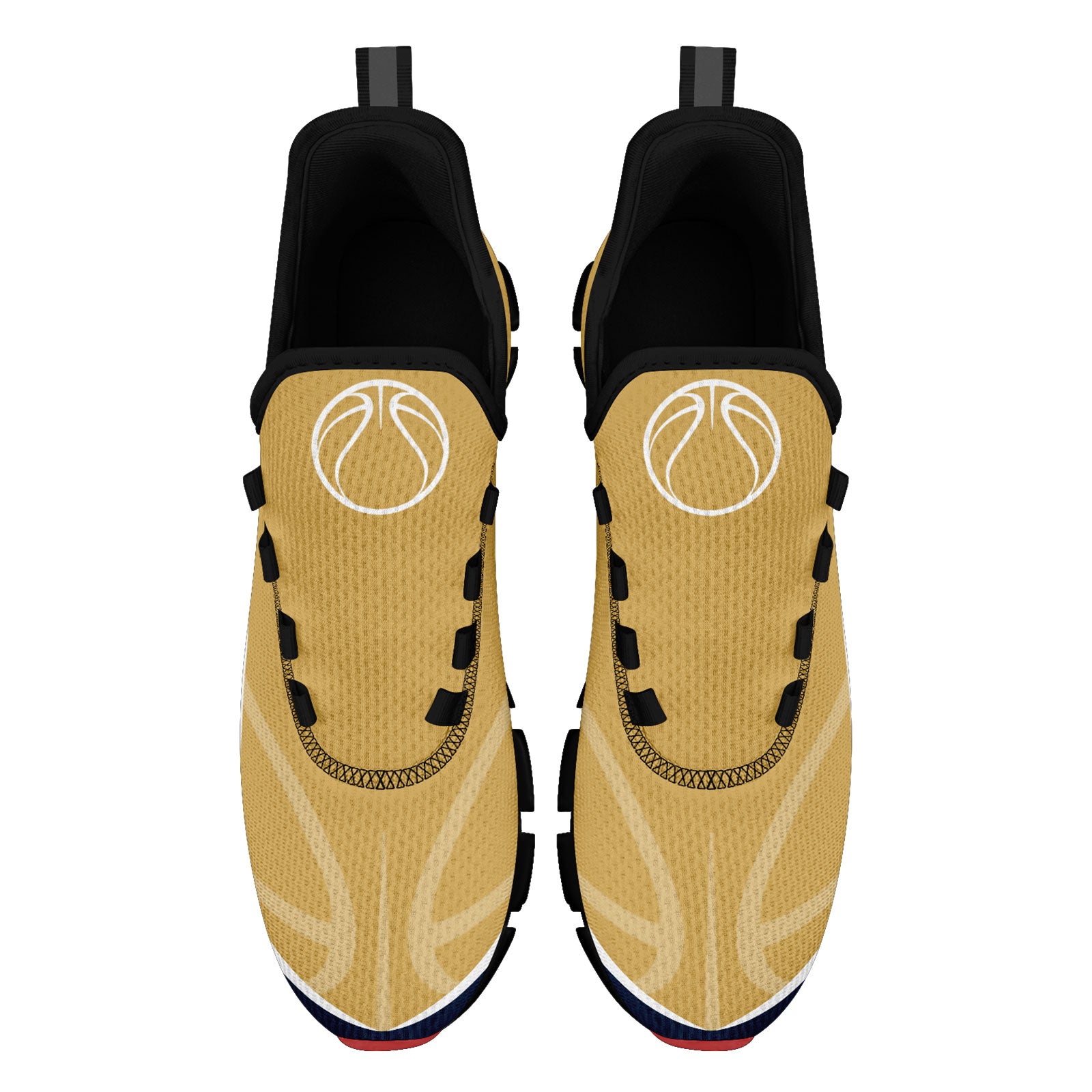 Custom Blue Yellow Maxsoul Shoes Personalized Sneaker FN003XD-D020391-12