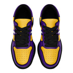 Custom Purple Yellow Minnesota Shoes Personalized Sneaker FN032-D020389-17