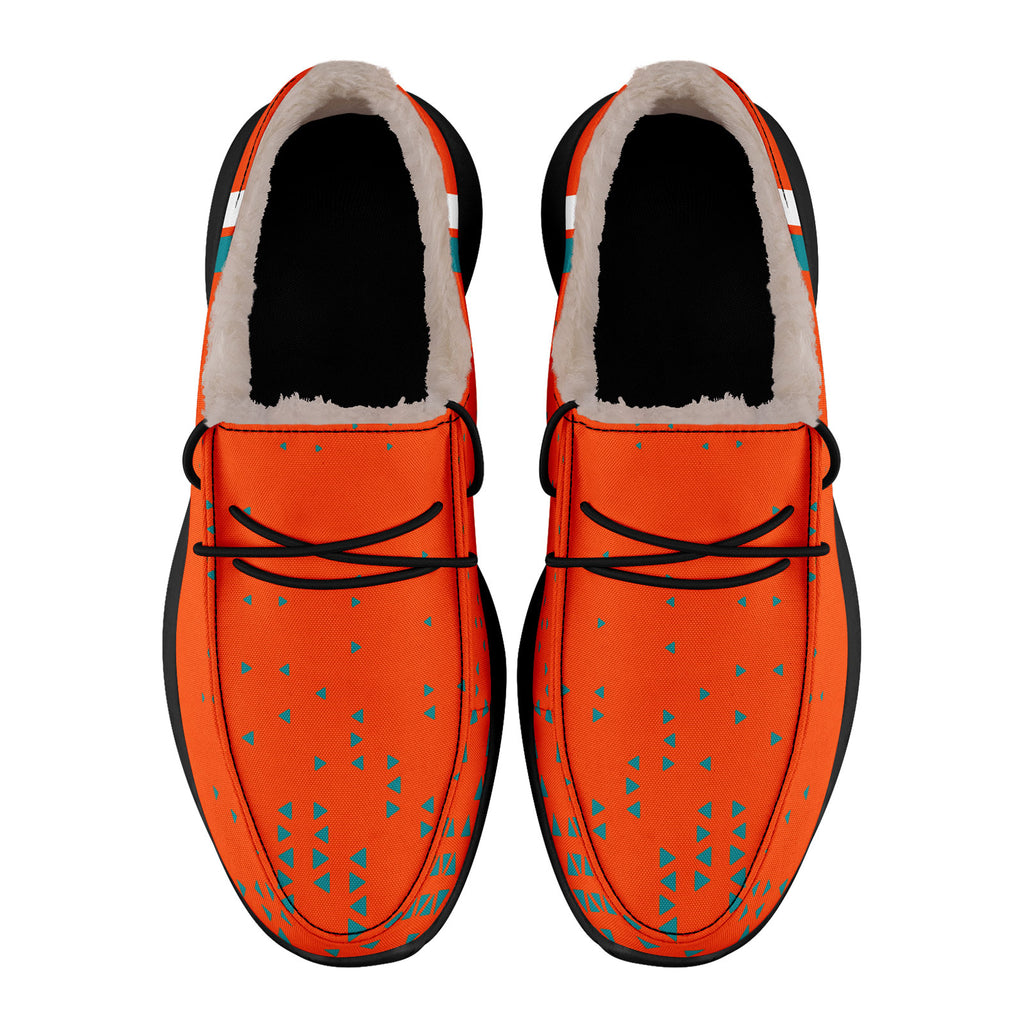 Custom Orange Green Miami Shoes Personalized Sneaker FN042-D020279-24