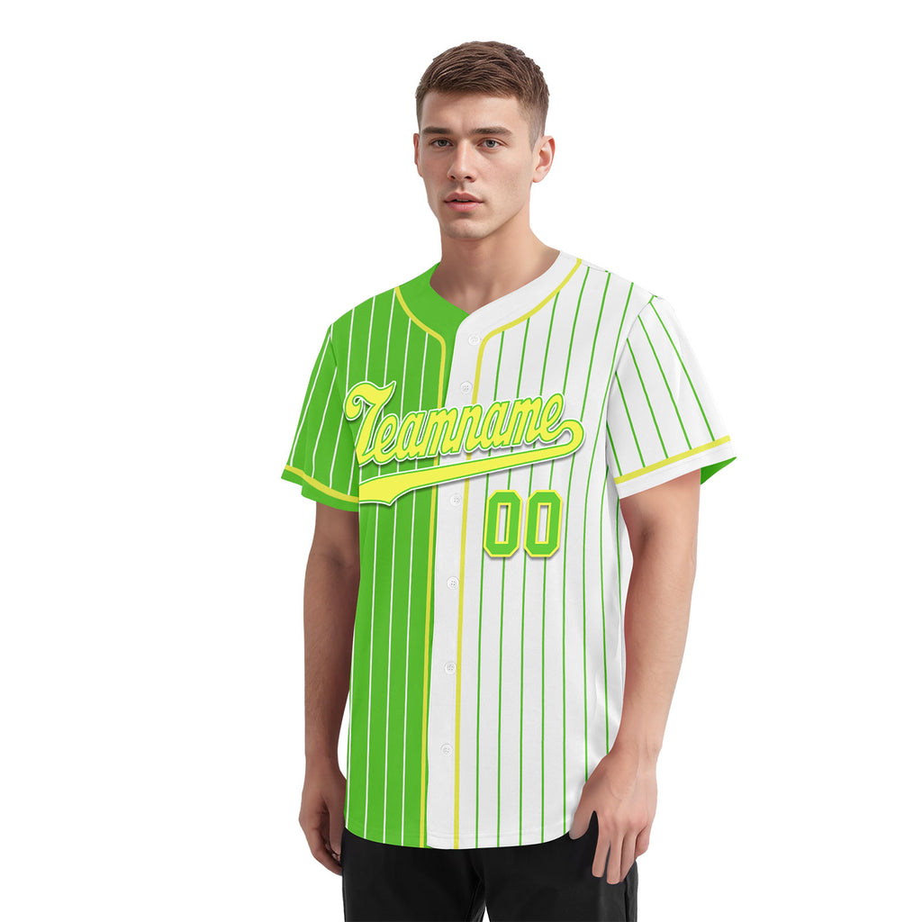 Custom Stripe Fashion Personalized Authentic Baseball Jersey BSBJ01-E06043-4