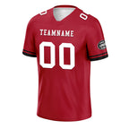 Custom Red Tampa Personalized Authentic Football Jersey FBJ02-D020263-29