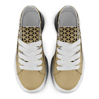 Custom Beige Black Louisiana Shoes Personalized Sneaker FN038-D023003-19 Custom Online
