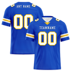 Custom Blue Classic Style Personalized Authentic Football Jersey FBJ02-bd0a70bb