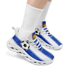 Custom Uruguay 2026 World Cup Sneakers DIY Country Flag Running Shoes Lightweight Sport Shoes Gift for Football Fans Personalized Team Name and Logo FN003-F009072-3