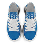 Custom Blue White Michigan Shoes Personalized Sneaker FN038-D023003-11 Custom Online