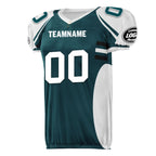 Custom Green White Pennsylvania High-Performance American Football Jersey FBJ06-D023001-23