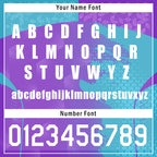 Custom Blue Purple Soccer Sets Jersey Personalized SCJ101-D020210-8
