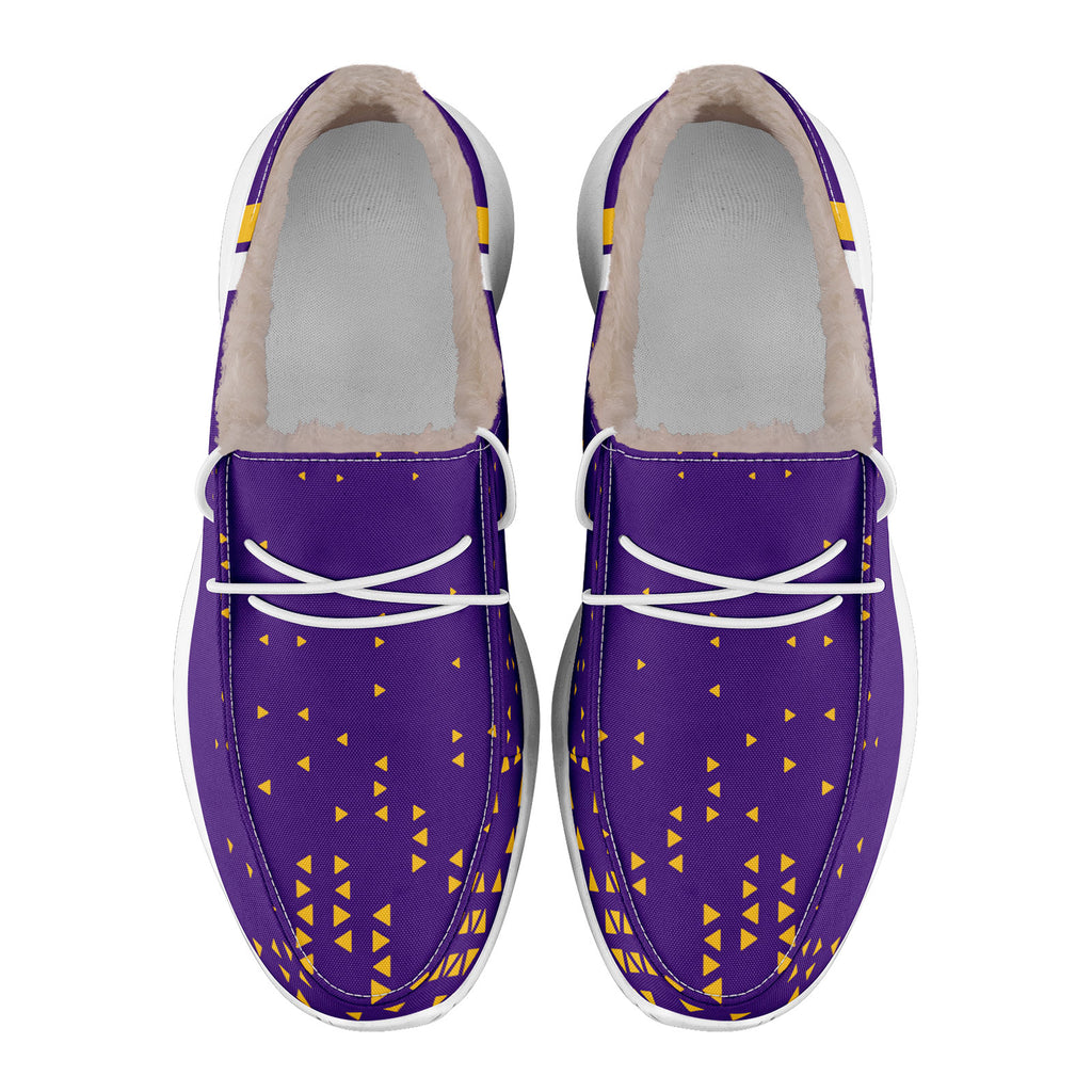 Custom Purple Yellow Minnesota Shoes Personalized Sneaker FN042-D020279-17