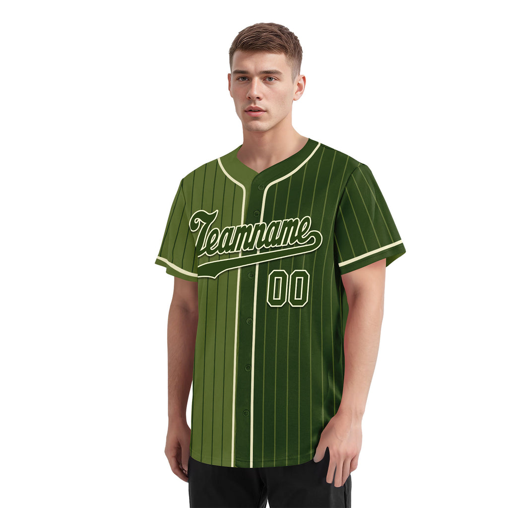 Custom Stripe Fashion Personalized Authentic Baseball Jersey BSBJ01-E06043-21
