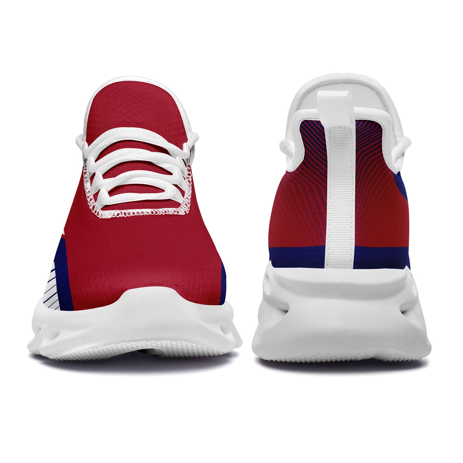 Custom Red Blue New York Maxsoul Shoes Personalized Sneaker FN003-D020325-21