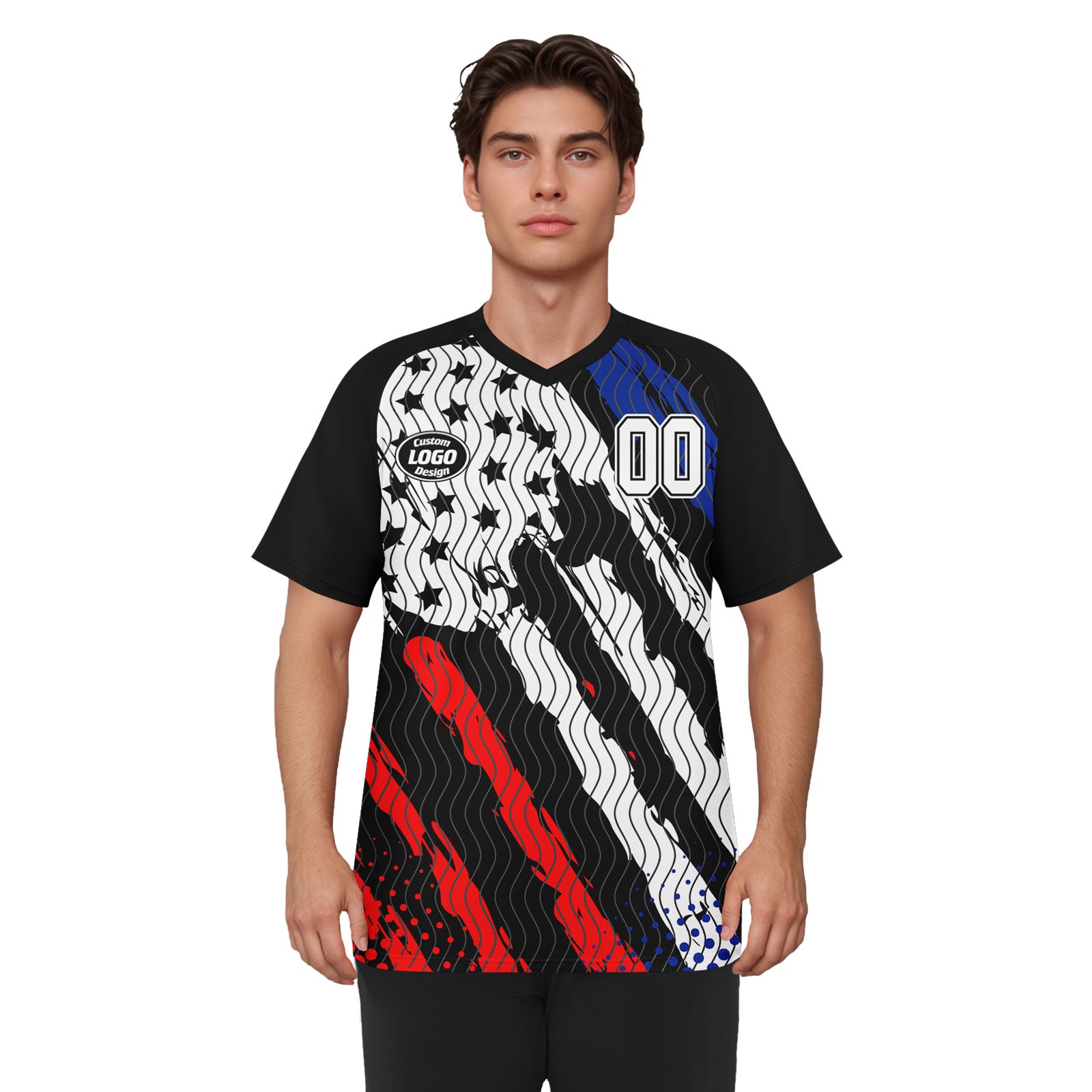 Custom United States 2026 World Cup Football Shirt Customized Soccer Jersey for Fans Add Your Name & Number FZ190-F028061-4