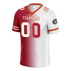 Custom White Red Florida Personalized Authentic Football Jersey FBJ02-D028017-15