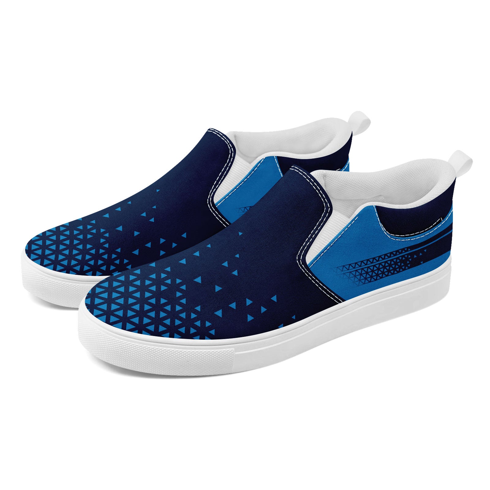 Custom Canvas Sneakers Personalized Slip On Shoes FN071-E023042-1