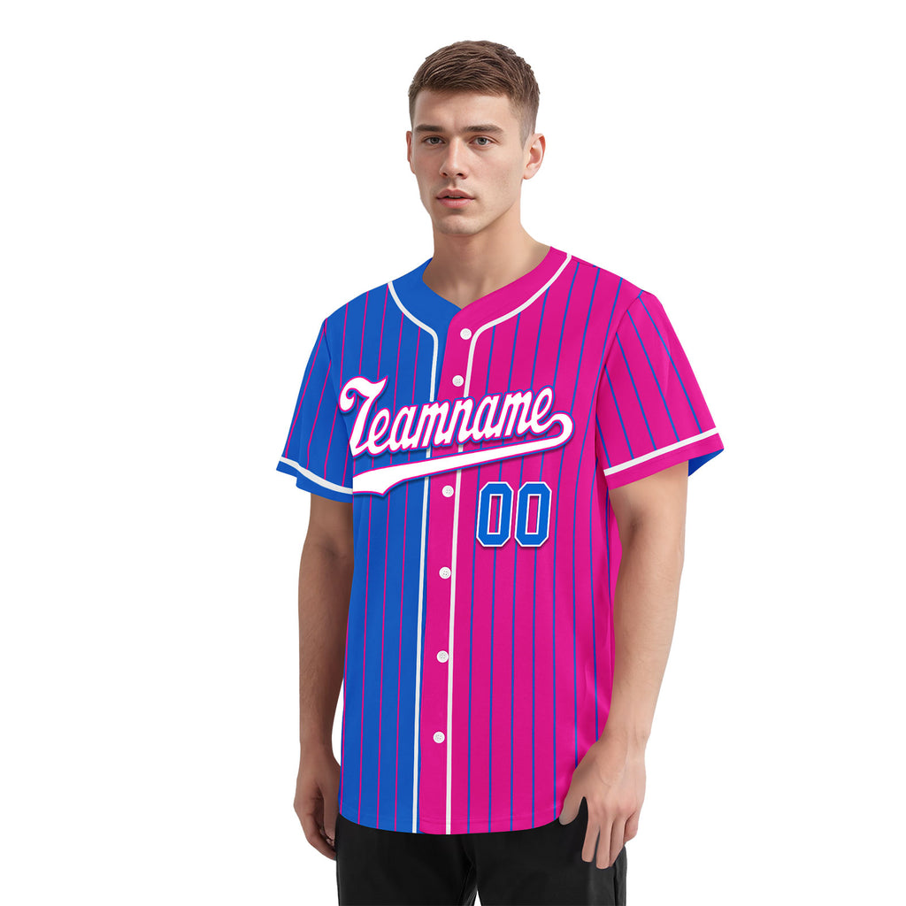 Custom Stripe Fashion Personalized Authentic Baseball Jersey BSBJ01-E06043-11