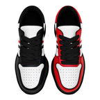 Custom Red Blue Houston Shoes Personalized Sneaker FN032-D020389-12