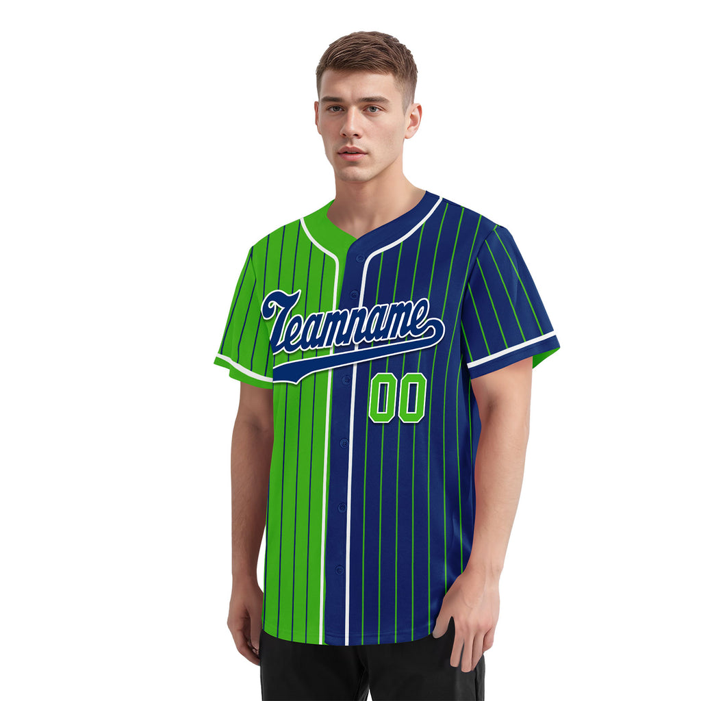 Custom Stripe Fashion Personalized Authentic Baseball Jersey BSBJ01-E06043-17