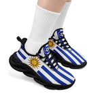 Custom Uruguay 2026 World Cup Sneakers DIY Country Flag Running Shoes Lightweight Sport Shoes Gift for Football Fans Personalized Team Name and Logo FN003-F009072-4