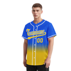 Custom Blue Yellow Fade Fashion Personalized Authentic Baseball Jersey BSBJ01-D0a70c0